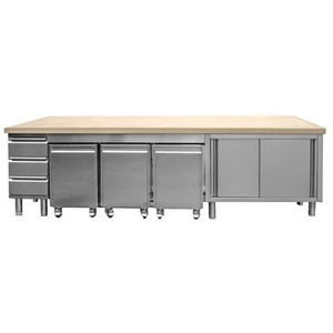 piano di lavoro in legno
