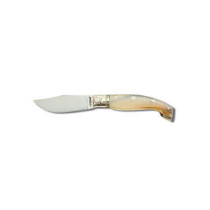 coltello tascabile con manico in corno