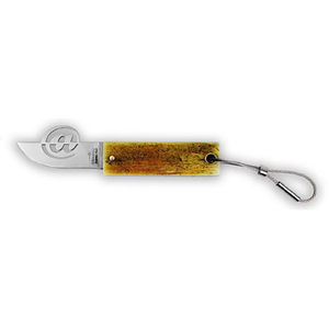 coltello tascabile con manico in corno