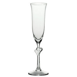 flûte per champagne in vetro