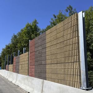 barriera antirumore con pannelli modulari