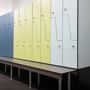 armadietto spogliatoio in laminato ad alta pressione 1