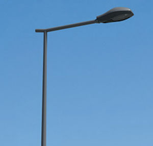 braccio per lampione stradale moderno in acciaio con rivestimento a polvere 1
