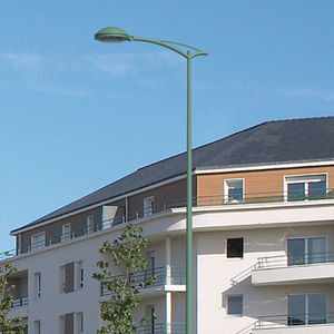 braccio per lampione stradale moderno in acciaio con rivestimento a polvere 1