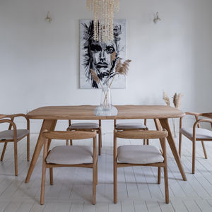 tavolo da pranzo design scandinavo