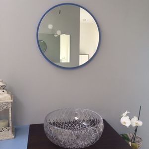 specchio da bagno a muro / moderno / tondo