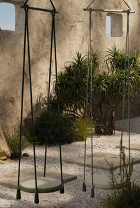 dondolo da giardino in alluminio