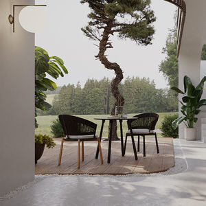 sedia da giardino contemporanea