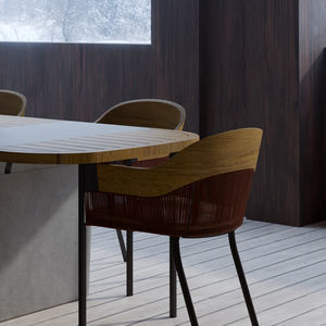sedia da pranzo contemporanea