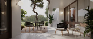 poltrona relax in alluminio