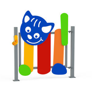 staccionata per area giochi a lamelle