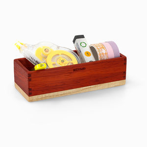 organizzatore per ufficio con finitura ontano 1