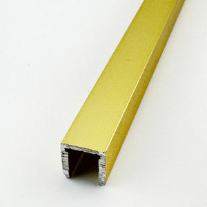 profilo di finitura in acciaio inox