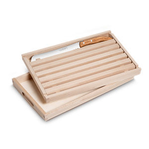 coltello da pane con manico in legno