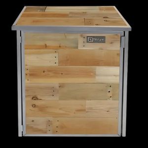 compostiera in legno