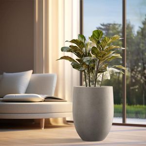 vaso da giardino in fibra di vetro