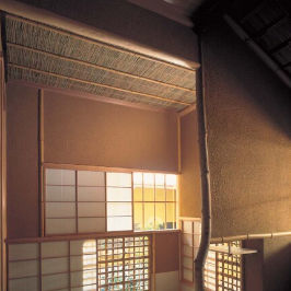 soffitto in bambù