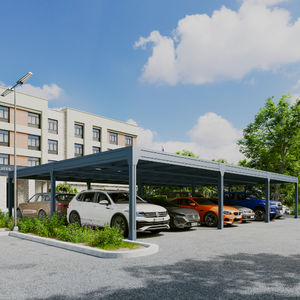 tettoia per posto-auto solare