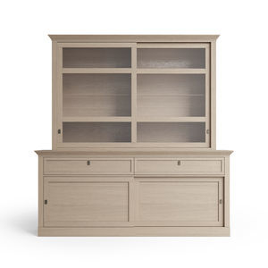 credenza con alzata contemporanea