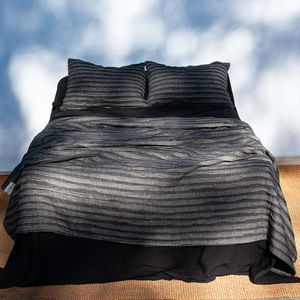 coordinato letto in lino