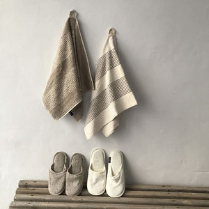 biancheria da bagno in cotone