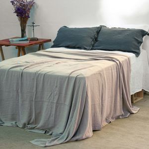 coordinato letto in lino