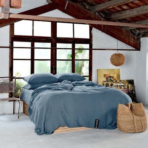 coordinato letto in lino
