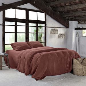 coordinato letto in lino