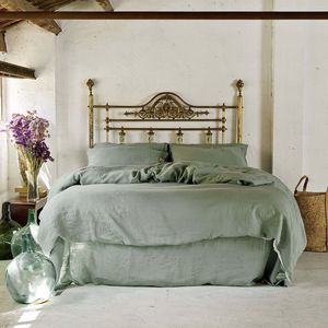 coordinato letto in lino