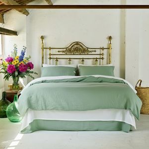 coordinato letto in lino