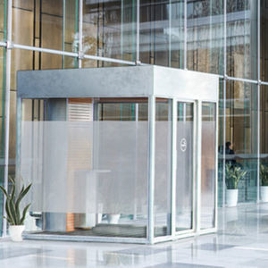 cabina fumatori da esterno