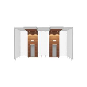 cabina fumatori da interno