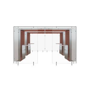 cabina fumatori da interno