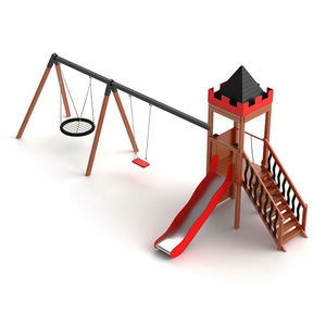 torre da gioco per parco giochi