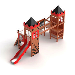 torre da gioco per parco giochi