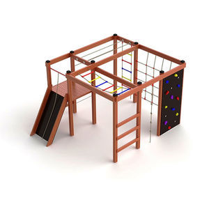 struttura d'arrampicata per parco giochi