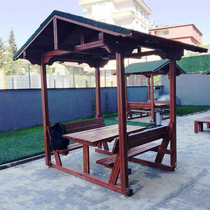 gazebo in legno