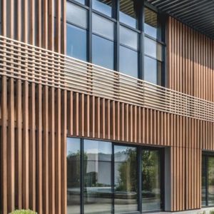 rivestimento di facciata a doghe