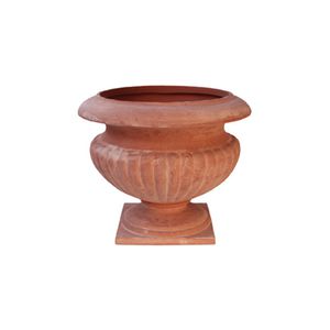 fioriera in terracotta