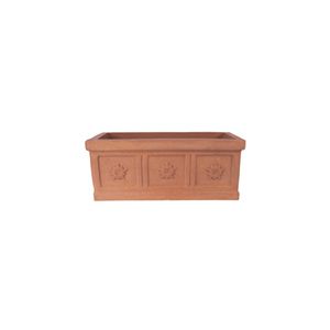 fioriera in terracotta