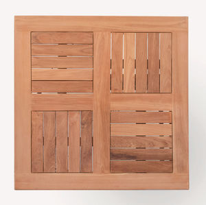 piano per tavolo in teak