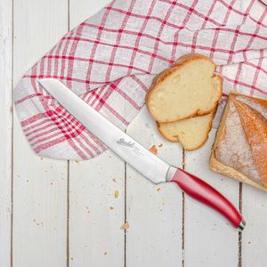 coltello da pane con manico in plastica