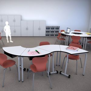 tavolo per corsi di formazione contemporaneo