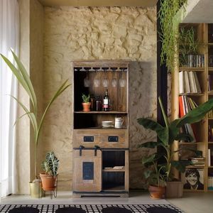 portabottiglie in legno
