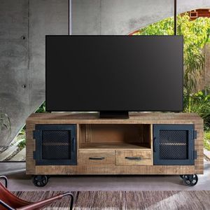 mobile porta TV in stile industriale