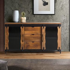 credenza in stile industriale 1
