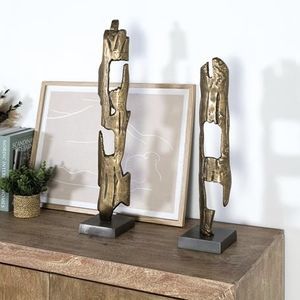 scultura in alluminio