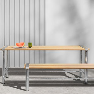 set tavolo e panca design