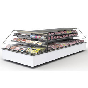 vetrina refrigerata con scaffali