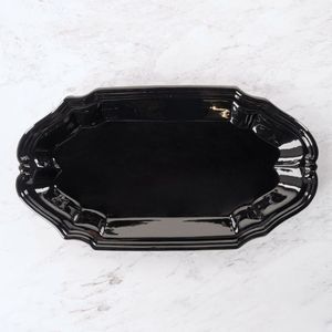 piatto da portata in ceramica smaltata